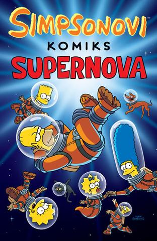 Kniha: Simpsonovi - Supernova - Komiks - 1. vydanie - Matt Groening