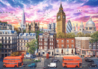 Puzzle: Puzzle Procházka Londýnem 4000 dílků