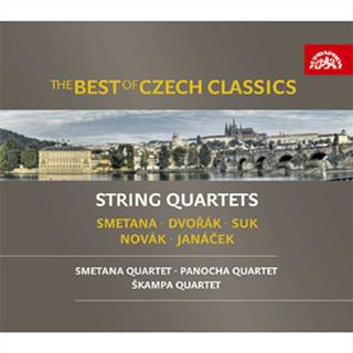 CD: The Best of Czech Classics - smyčcové kvartety; Smetana, Dvořák, Janáček - 3CD - 1. vydanie - interpreti Různí