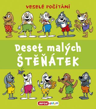 Kniha: Deset malých štěňátek - Veselé počítání - Pavlína Šamalíková