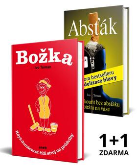 Kniha: Balíček 2ks Božka + Absťák - Akce 1+1 zdarma - Ivo Toman