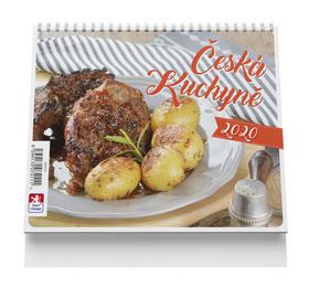 Kalendár stolný: Česká kuchyně - stolní kalendář 2020