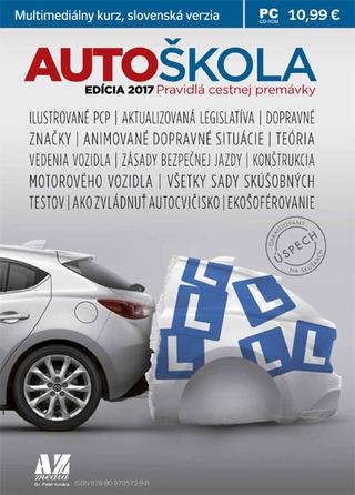 CD-ROM: Autoškola - edícia 2017 - CD-ROM - Pravidlá cestnej premávky