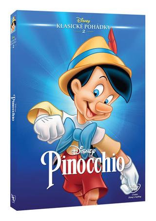 DVD: Pinocchio DVD (1940) - Edice Disney klas - 1. vydanie