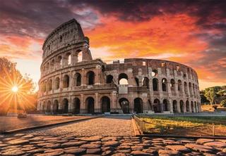 Puzzle: Puzzle Západ slunce v Římě 1000 dílků