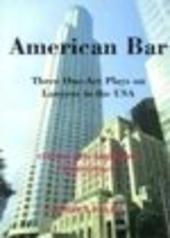 Kniha: American Bar. Three One-Act Plays on Law - Darren Baker
