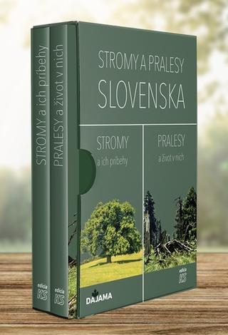 Kniha: Stromy a pralesy slovenska (set v obale) - 1. vydanie - Daniel Kollár a kolektív autorov