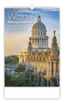 Kalendár nástenný: World Monuments