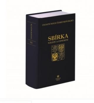 Kniha: Sbírka nálezů a usnesení ÚS ČR, svazek 85 (vč. CD) EJ126 - svazek 85 + CD - Ústavní soud ČR