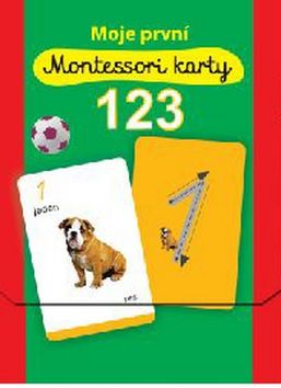 Karty: Moje první Montessori karty 123 - 1. vydanie - Jiří Hlinka