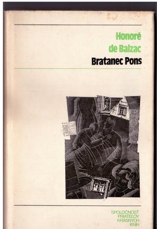 Kniha: Bratranec Pons (antikvariát) - Honoré De Balzac