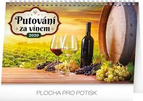 Kalendár stolný: Putování za vínem - stolní kalendář 2020