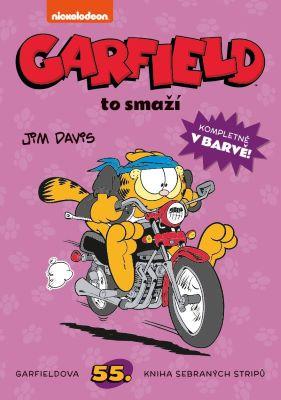 Kniha: Garfield to smaží (č. 55) - č.55 - 1. vydanie - Jim Davis