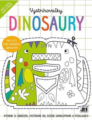 Kniha: Vystrihovačky / Dinosaury