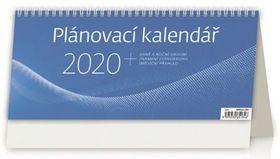 Kalendár stolný: Plánovací kalendář MODRÝ