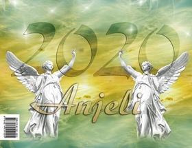 Kalendár stolný: Anjeli 2020 - stolný kalendár - Jitka Saniová