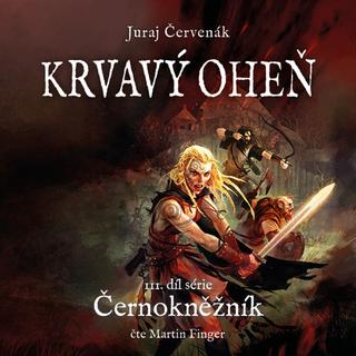 Médium CD: Krvavý oheň - Černokněžník - 1. vydanie - Juraj Červenák