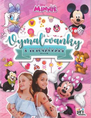 Kniha: Vymaľovanky s tetovačkami/ Minnie - 1. vydanie - Walt Disney