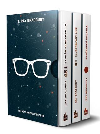 Kniha: Ray Bradbury BOX - 451 stupňů Fahrenheita, Ilustrovaný muž, Marťanská kronika - 1. vydanie - Ray Bradbury