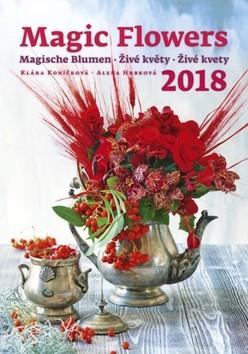 Kalendár nástenný: Živé květy - nástěnný kalendář 2018