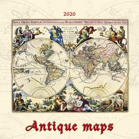 Kalendár nástenný: Antique maps 2020 - nástěnný kalendář