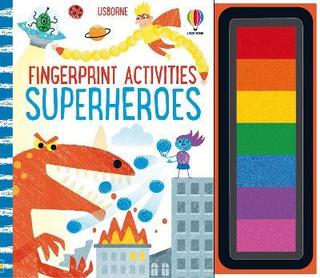 Kniha: Fingerprint Activities Superheroes - Fiona Wattová