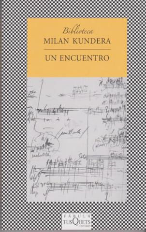 Kniha: Un encuentro - 1. vydanie - Milan Kundera