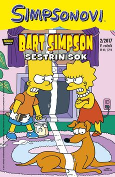 Kniha: Simpsonovi - Bart Simpson 02/2017 - Sestřin sok - 2/2017 - 1. vydanie - Matt Groening