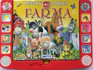 Leporelo: Detský tablet - Farma - 1. vydanie - Tony Wolf