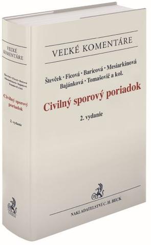 Kniha: Civilný sporový poriadok . Komentár (2. vydanie) - Marek Števček