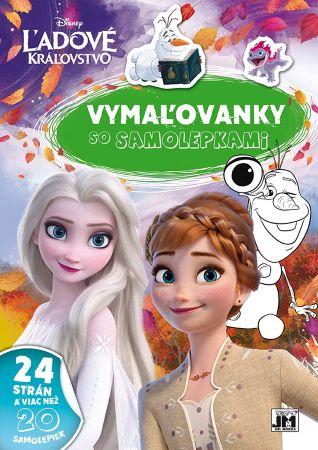 Kniha: Vymaľovanka - Ľadové kráľovstvo (A4)