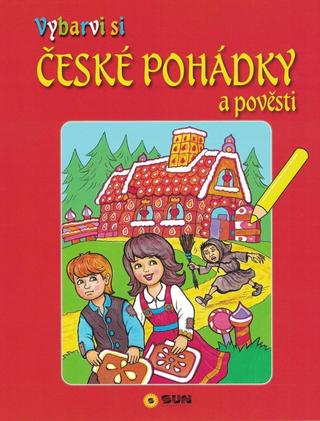 Kniha: Vybarvi si - České pohádky a pověsti (červené) - 1. vydanie