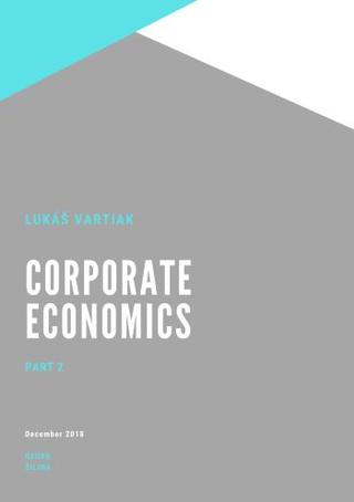 Kniha: Corporate Economics Part 2 - Lukáš Vartiak
