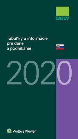Kniha: Tabuľky a informácie pre dane a podnikanie 2020 - Dušan Dobšovič