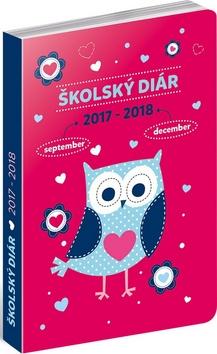 Knižný diár: Sovy SK - školský diár 2017/2018
