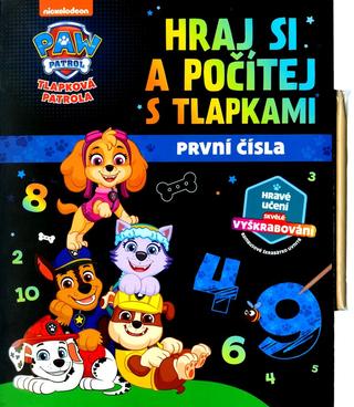 Kniha: Tlapková patrola - Hraj si a počítej s tlapkami - Škrábací knížka - 1. vydanie - Kolektiv