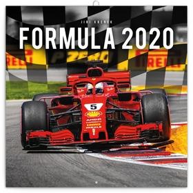 Kalendár nástenný: Poznámkový kalendář Formule 2020