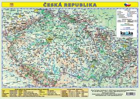 Skladaná mapa: Česká republika Mapa A3 lamino - Petr Kupka