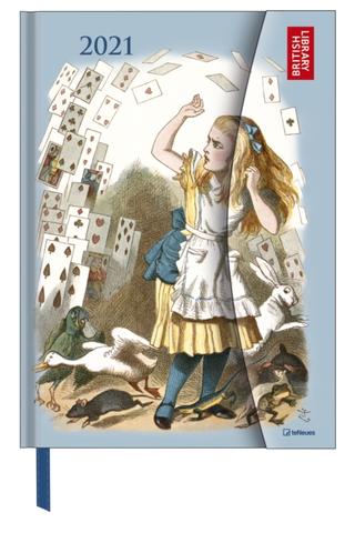 Kniha: Diar 2021 Alice in Wonderland velky