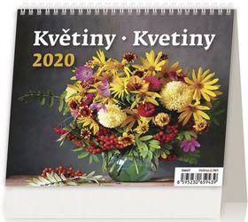 Kalendár stolný: Kalendář Květiny