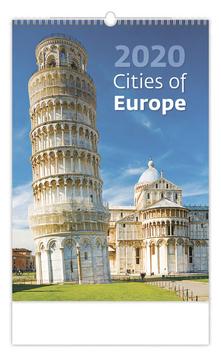Kalendár nástenný: Cities of Europe