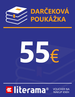 Voucher: Darčeková poukážka 55 EUR - Poukážka na nákup kníh
