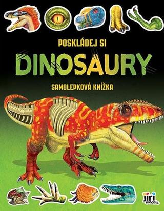Kniha: Poskládej si Dinosauři - Samolepková knížka