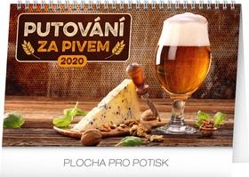 Kalendár stolný: Putování za pivem - stolní kalendář 2020