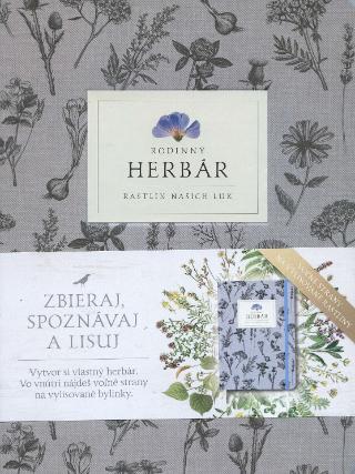 Kniha: Rodinný herbár rastlín našich lúk - s modrou stužkou