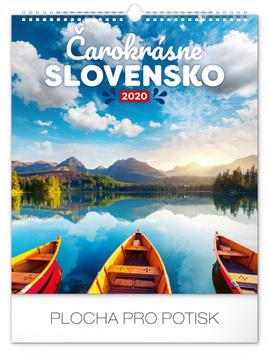 Kalendár nástenný: Čarokrásne Slovensko 2020