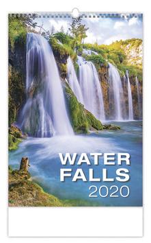 Kalendár nástenný: Waterfalls