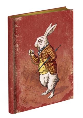 Kniha: Alice in Wonderland Journal: "Too Late", said the Rabbit