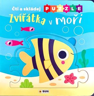 Puzzle: Zvířátka v moři Čti a skládej puzzle - 1. vydanie