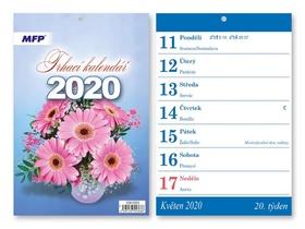 Kalendár nástenný: Kalendář 2020 A5 Trhací